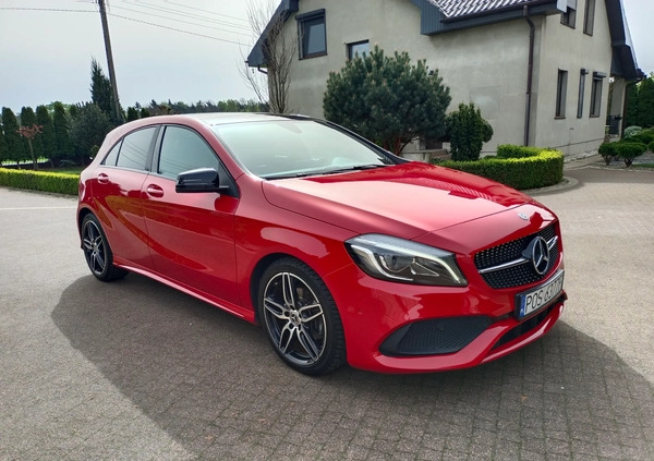 Mercedes-Benz Klasa A cena 73000 przebieg: 79800, rok produkcji 2018 z Odolanów małe 106